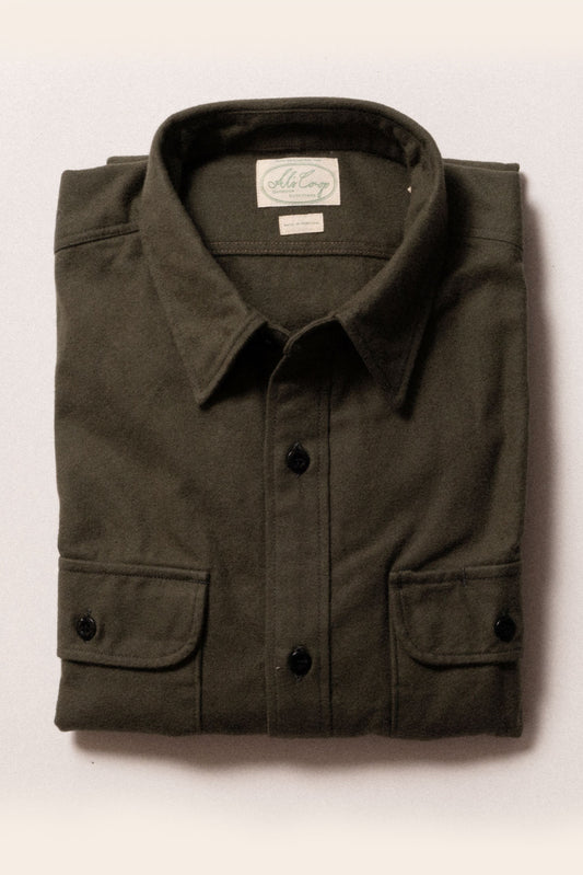 Al’s Chamois Guide Shirt in Olive
