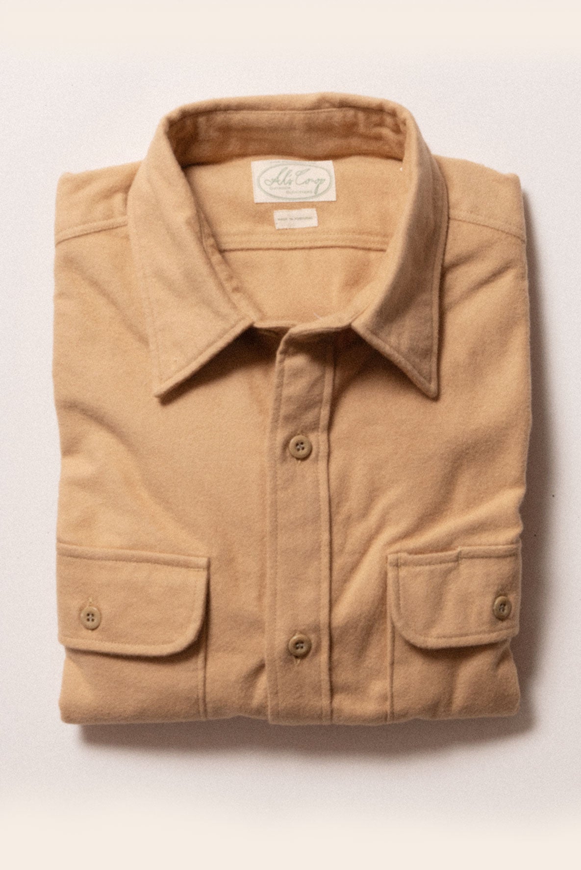 Al’s Chamois Guide Shirt in Wheat