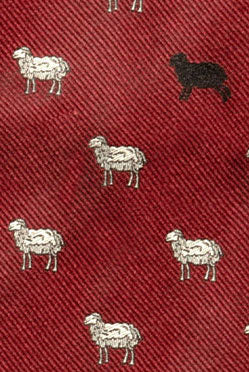 Al’s Insouciant Silk Tie — The Black Sheep